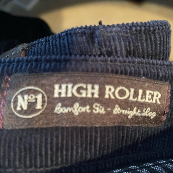 Jack of Spades Navy Corduroy Pants - Picture 4 of 5